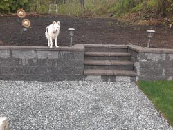 Retaining Wall /w stairs