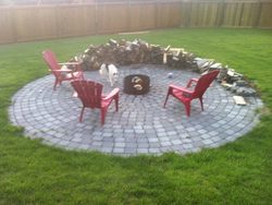 Brick Firepit